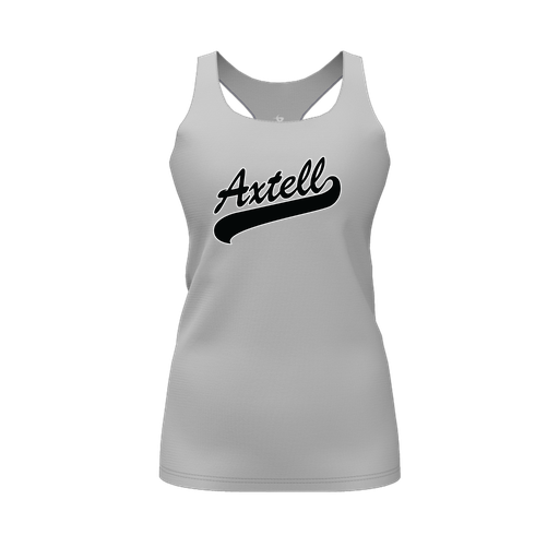 [FT0TRBGY-FYS-LOGO1] Decker Racerback Tank Top (Female Youth S, Gray, Logo 1)