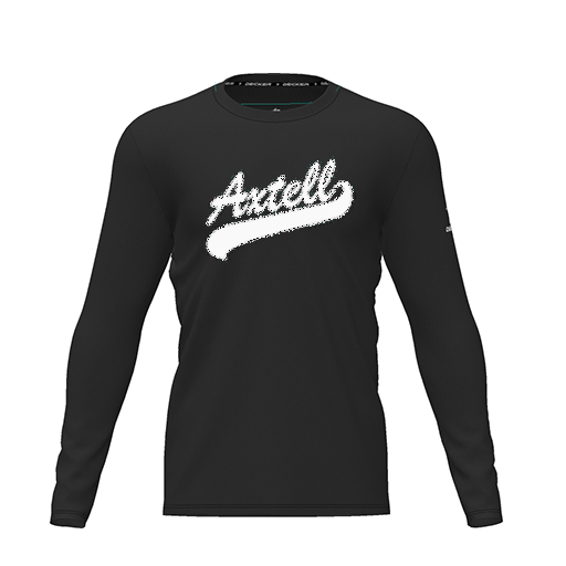 [CUS-DRIF-TEES-PER-CNK-LSL-BLK-YXS-LOGO1] Dri Fit Performance T-Shirt (Youth XS, Black, Logo 1, Long Sleeve)