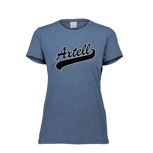 [FTSCUBNV-FAXS-LOGO1] Decker Women's Tri-Blend T-Shirt - Short Sleeve (Female Adult XS, Navy, Logo 1)