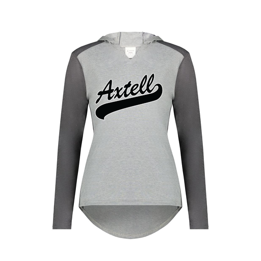 [6902.30V.XS-LOGO1] Ladies Vintage Hoodie (Female Adult XS, Gray, Logo 1)