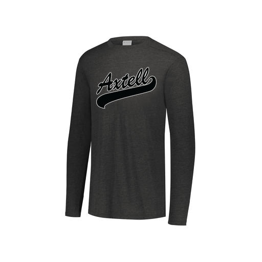 [3076.K94.S-LOGO1] Youth LS Ultra-blend T-Shirt (Youth S, Black, Logo 1)
