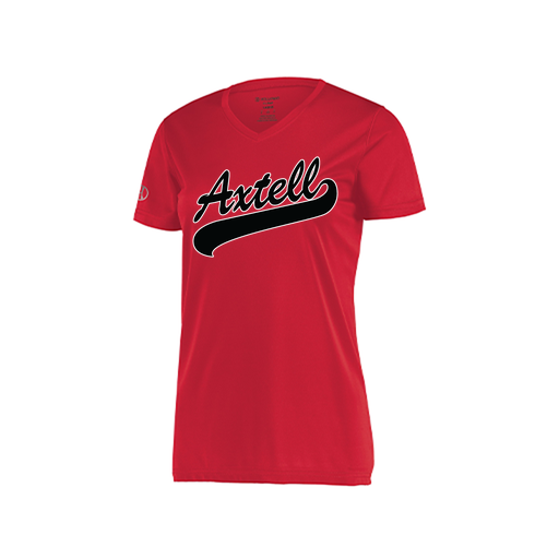 [222820.083.S-LOGO1] Ladies Movement Dri Fit Shirt (Female Adult S, Red, Logo 1)